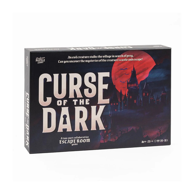 Curse of the Dark Escape Room Board Game - لعبة